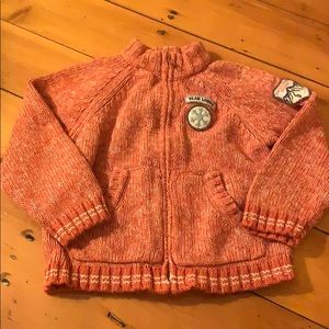 Janie and Jack Zipper Sweater